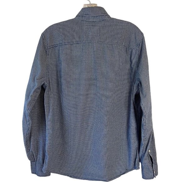 HOLLISTER Men’s Oxford Shirt Plaid Stretch Size Small - Picture 3 of 6